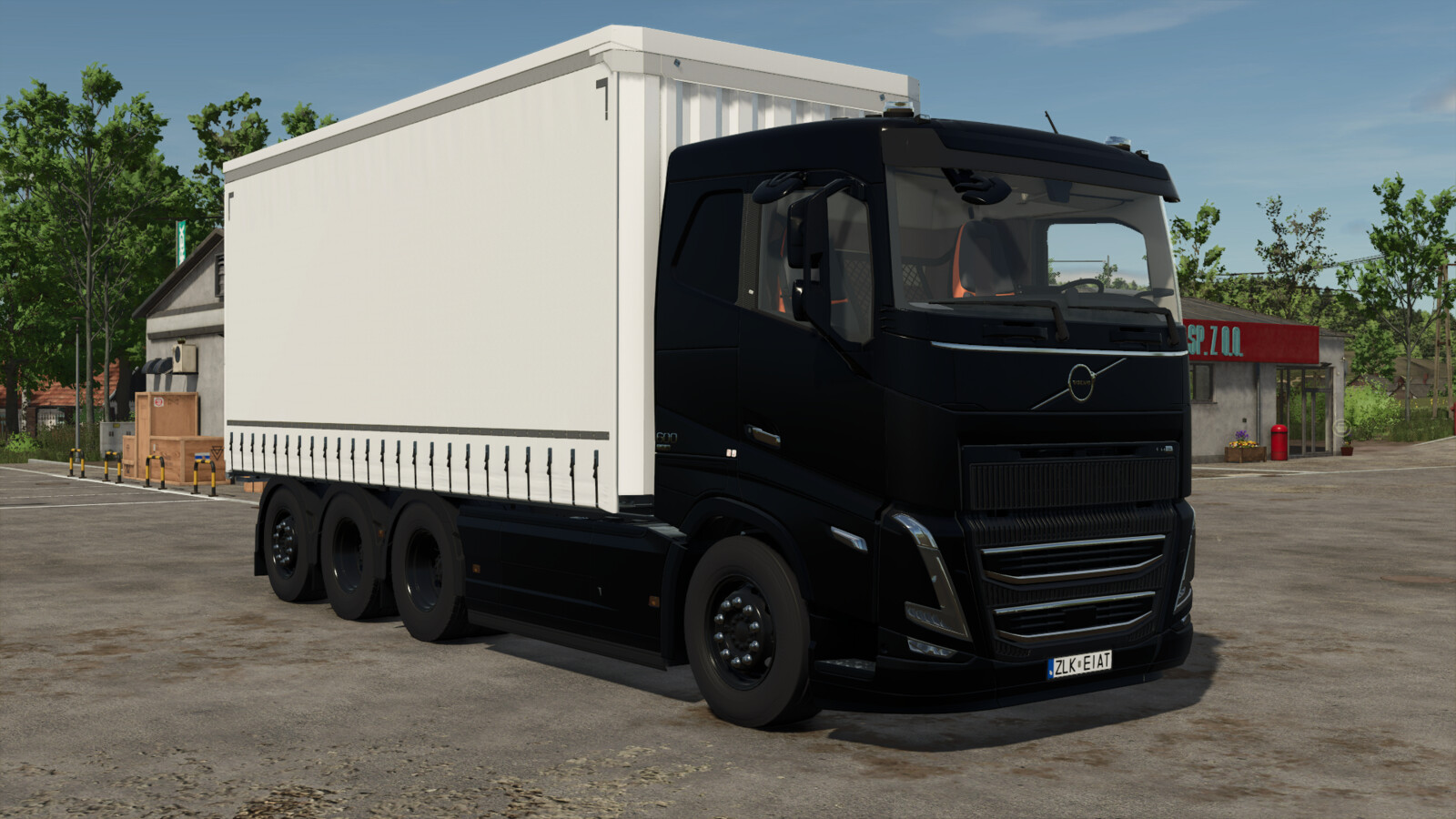 Volvo FH16 Box Truck