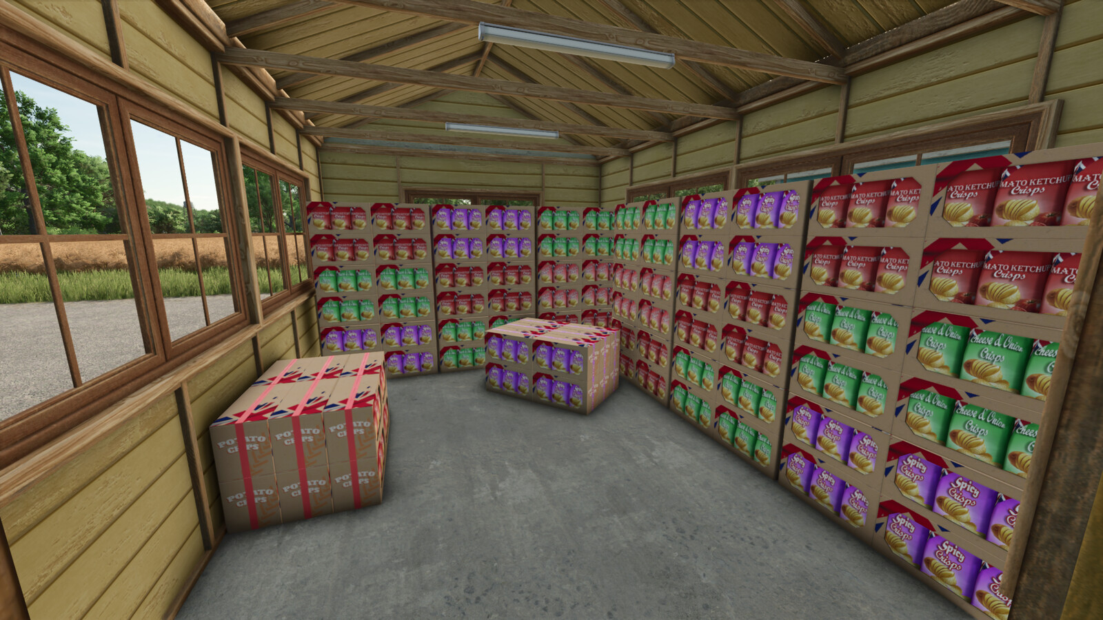 British And Canadian Potato / Corn Chip Processing Plant