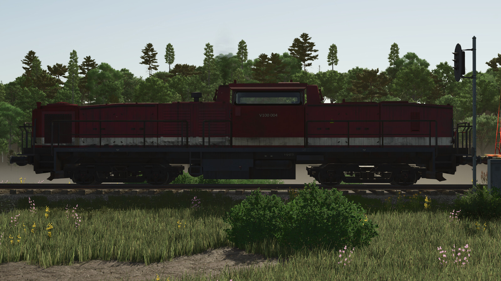 Diesel Locomotive "V100" (Prefab*)