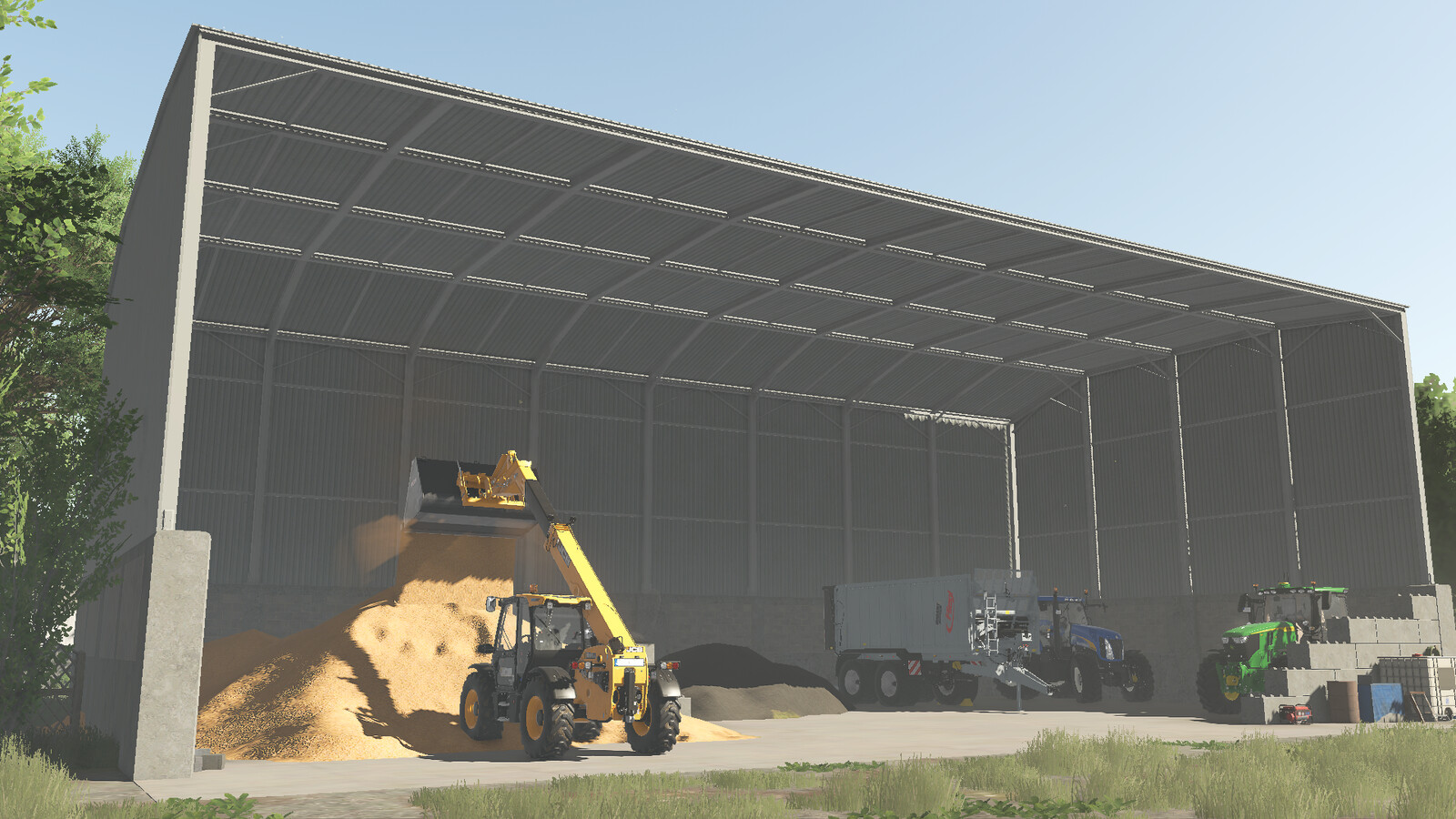 Medium Grain Hall