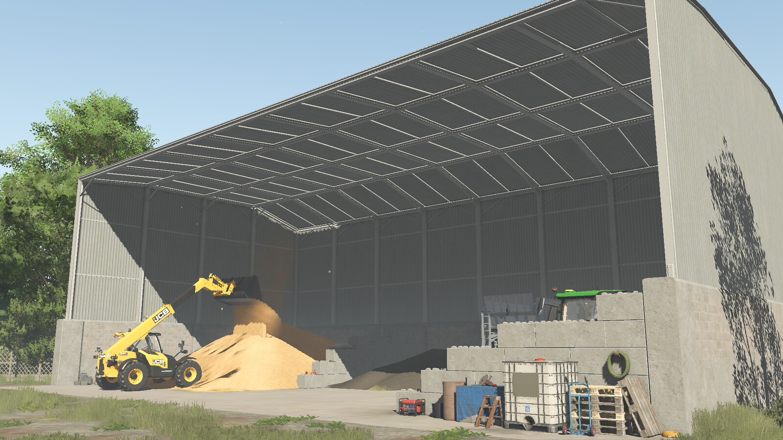 Medium Grain Hall