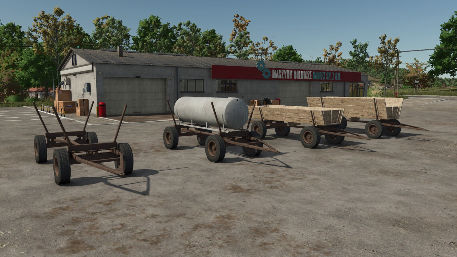 Old Wooden Wagon