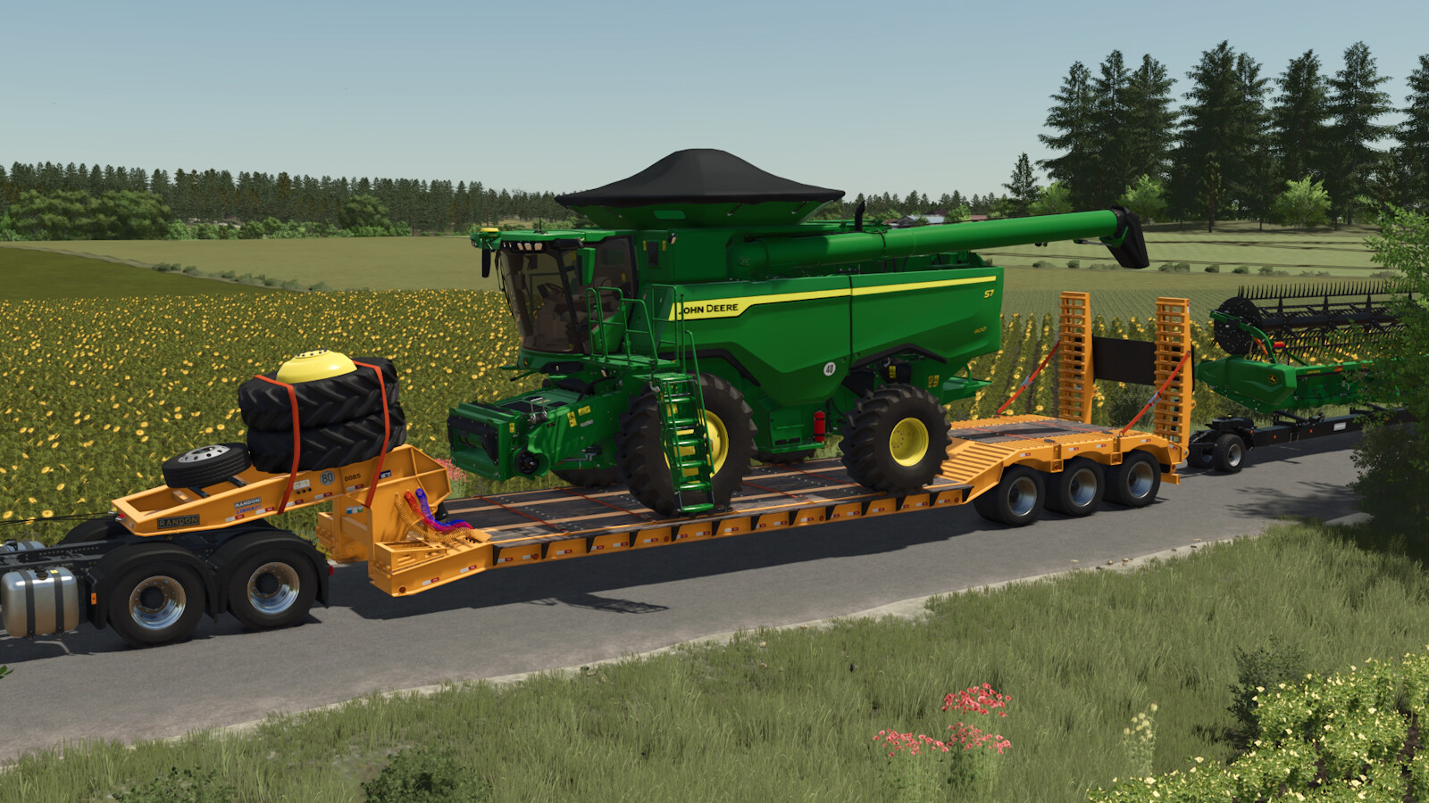 Randon Low Loader Movable Neck
