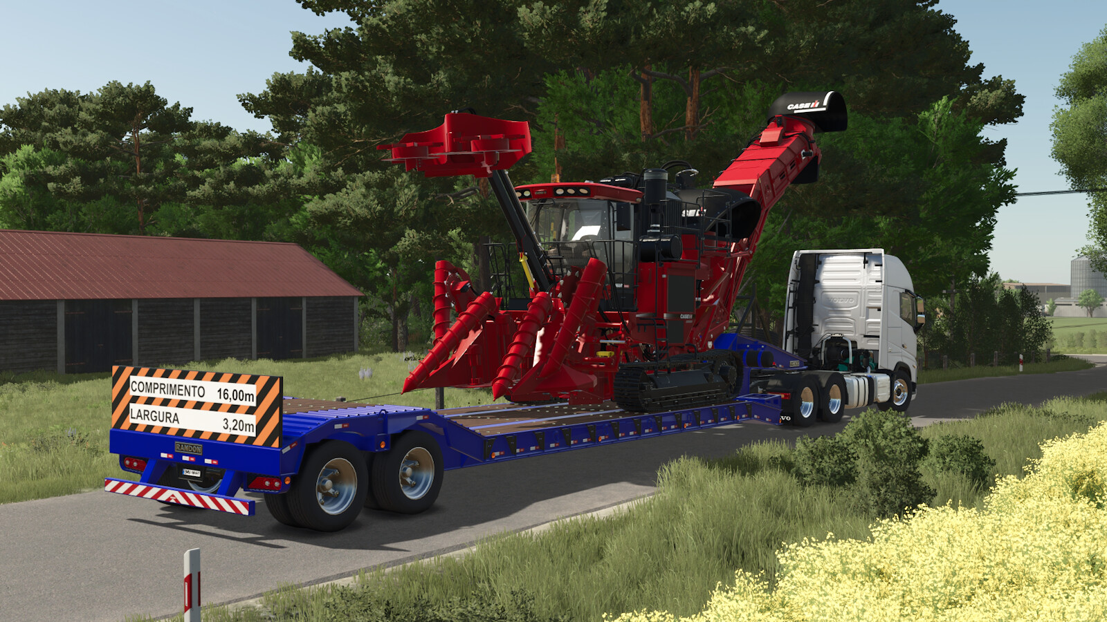 Randon Low Loader Movable Neck