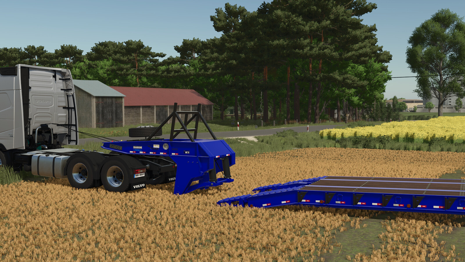 Randon Low Loader Movable Neck