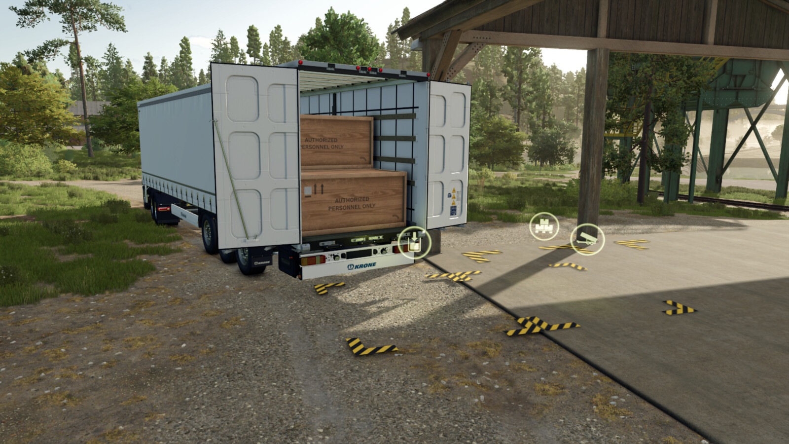 Pallet Silo With Autoload Trailers