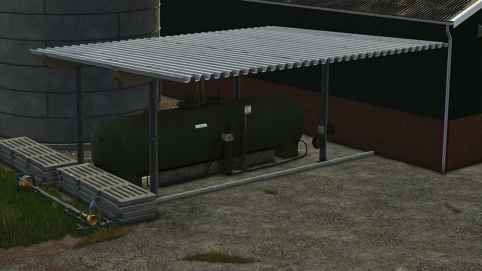 Large Farm Fuel Station