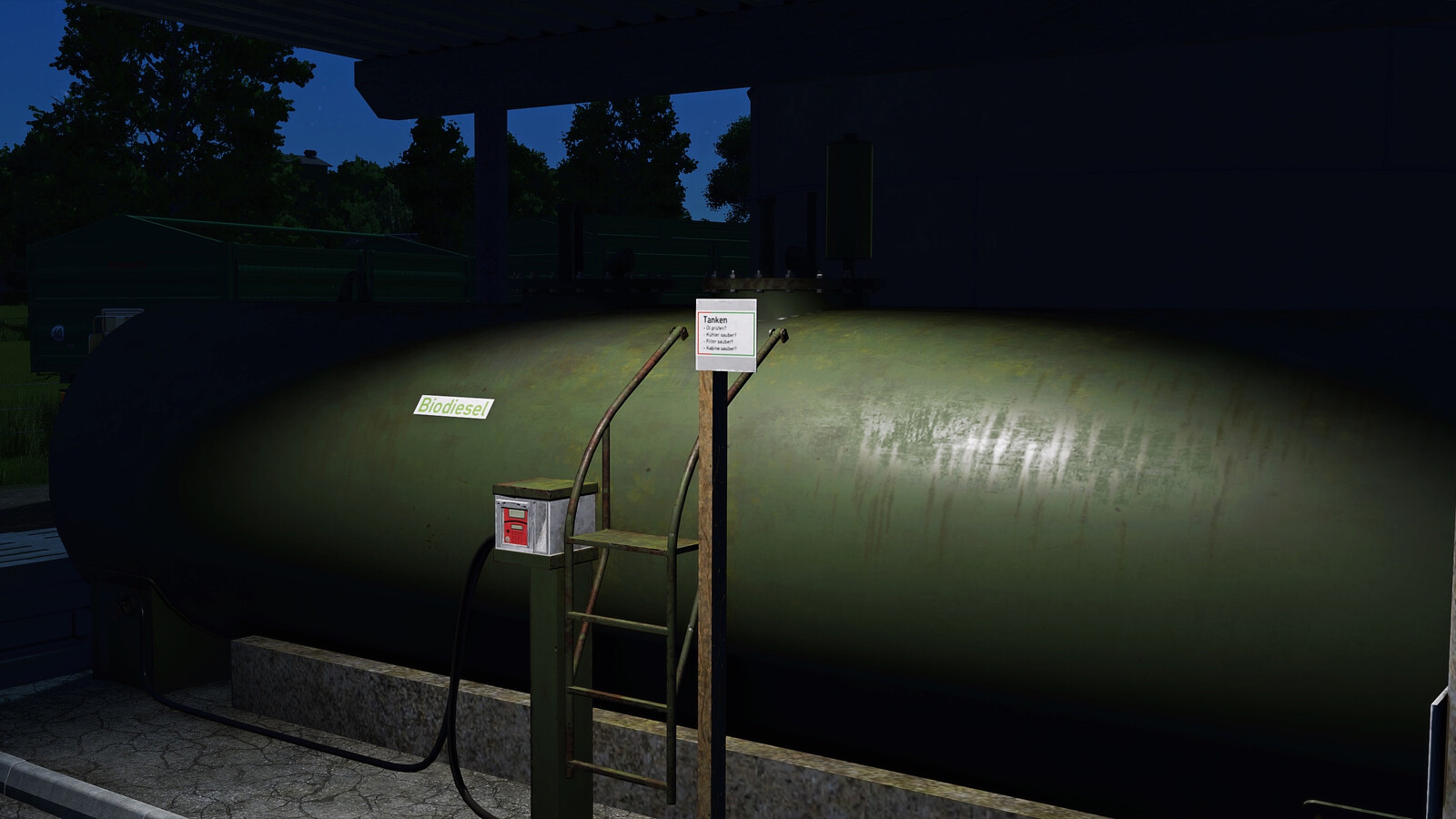 Large Farm Fuel Station