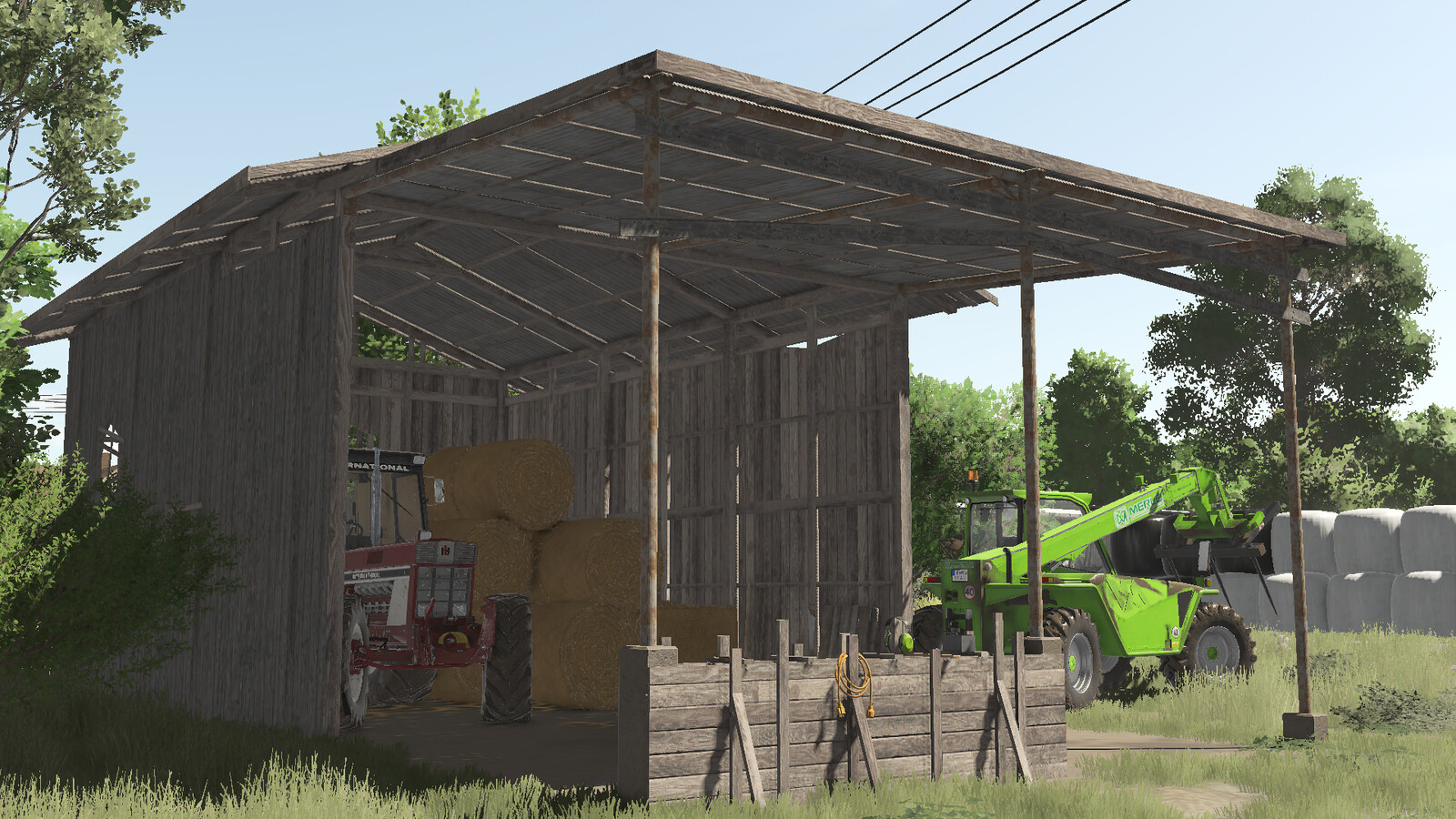 Bale Shed