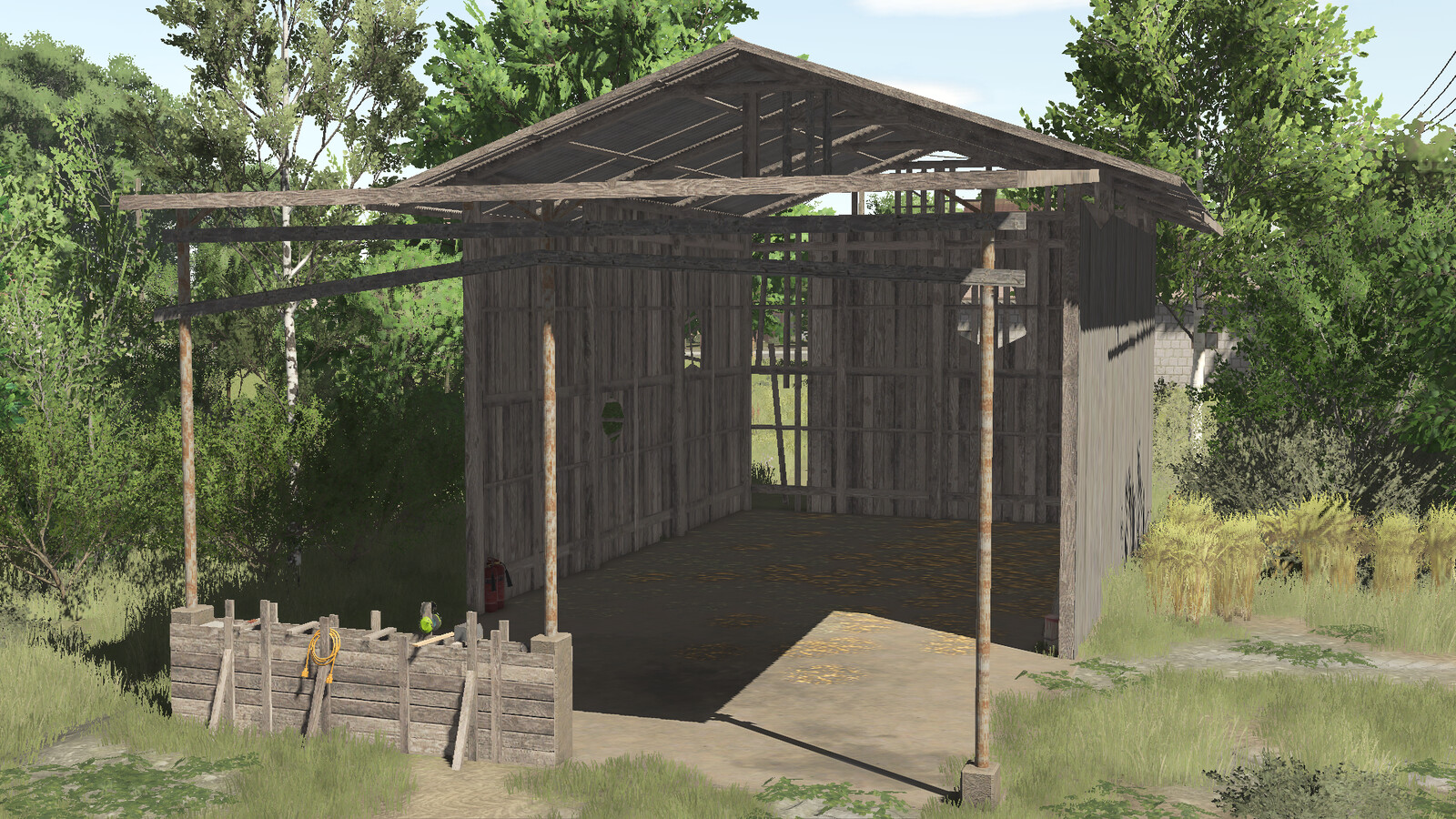 Bale Shed