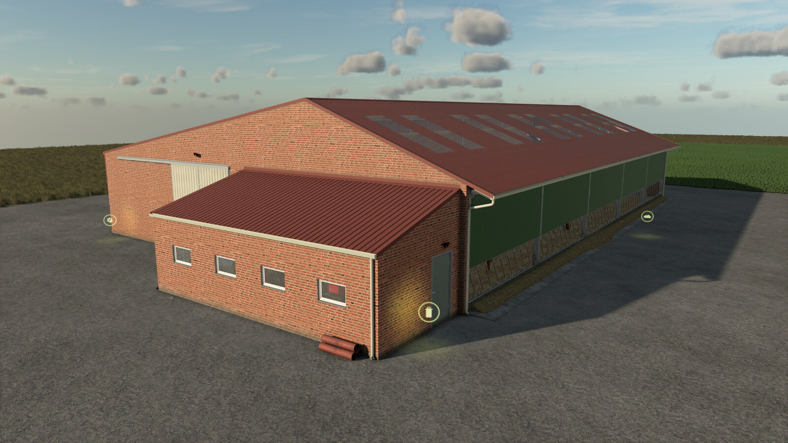 Cowshed With Garage