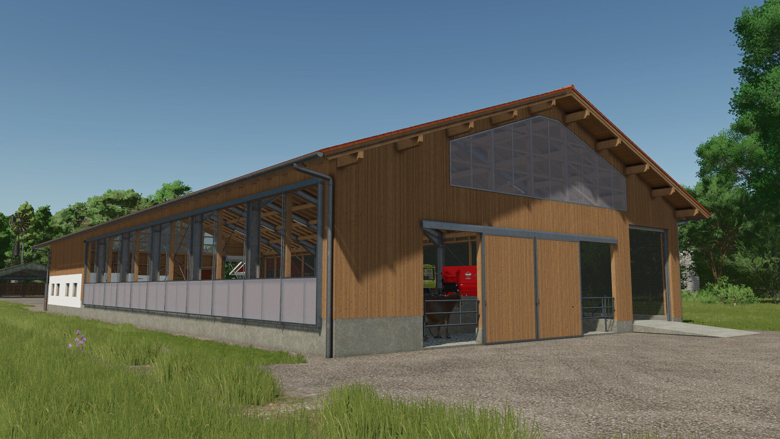 Modern Cow Barn