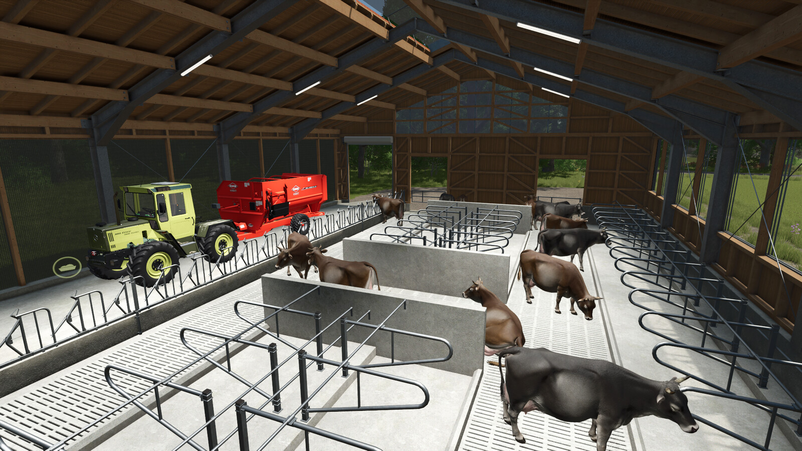 Modern Cow Barn