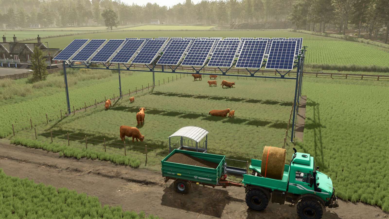 Elevated Solar Panel