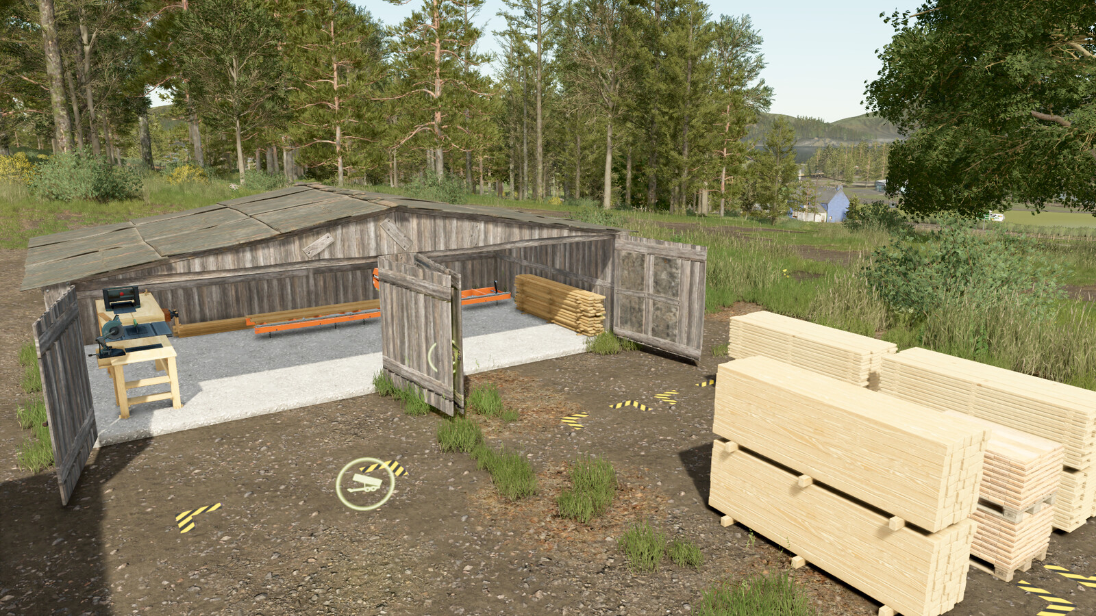 Farmers Rickety Sawmill