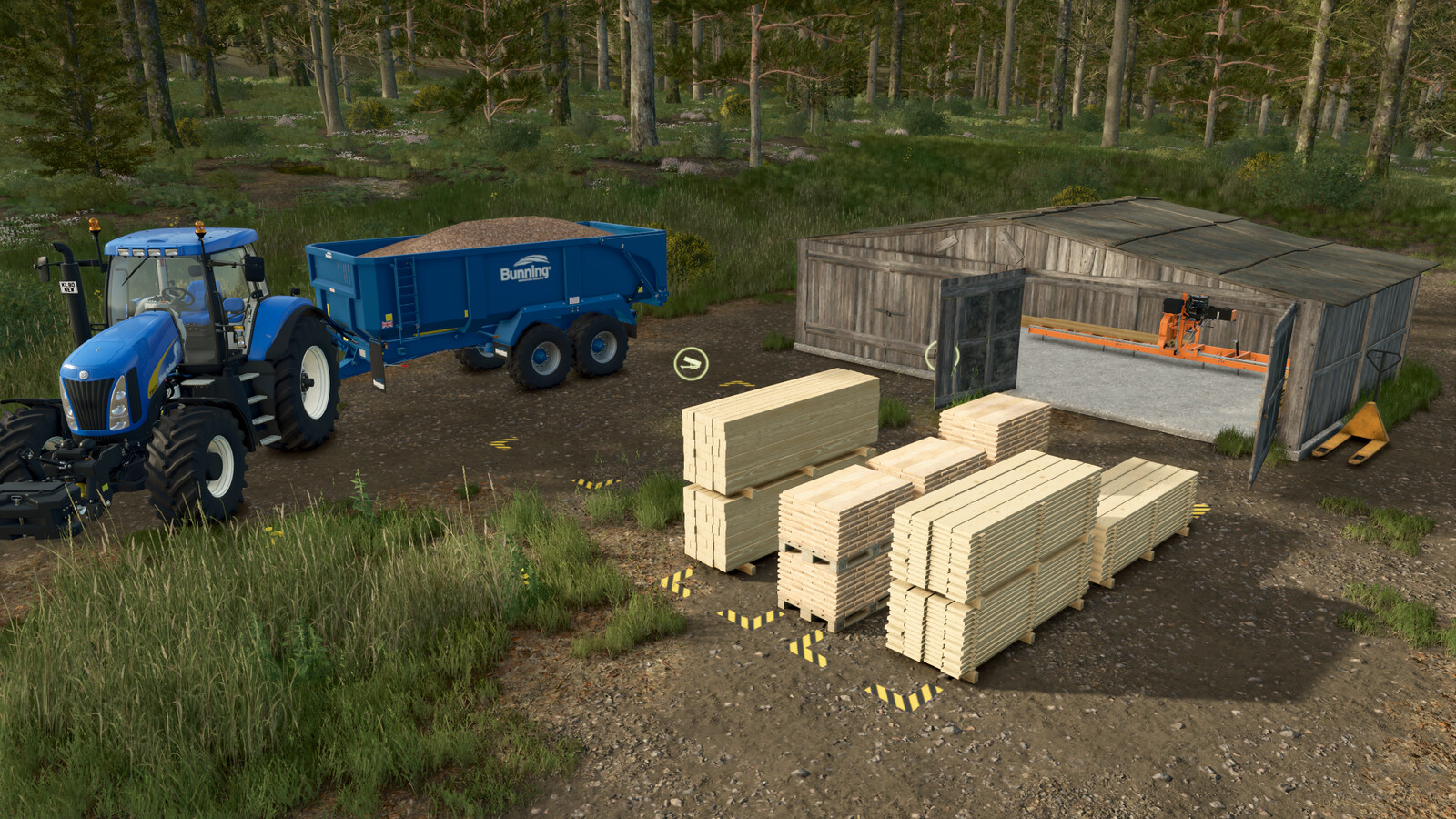 Farmers Rickety Sawmill