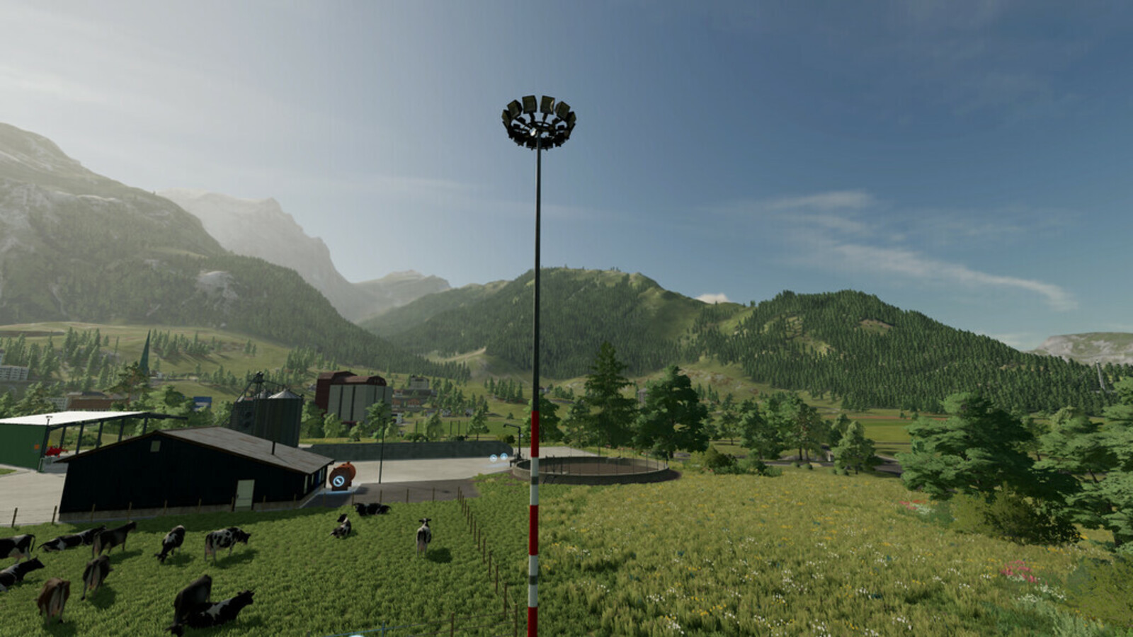 Floodlight Pole (Prefab*)