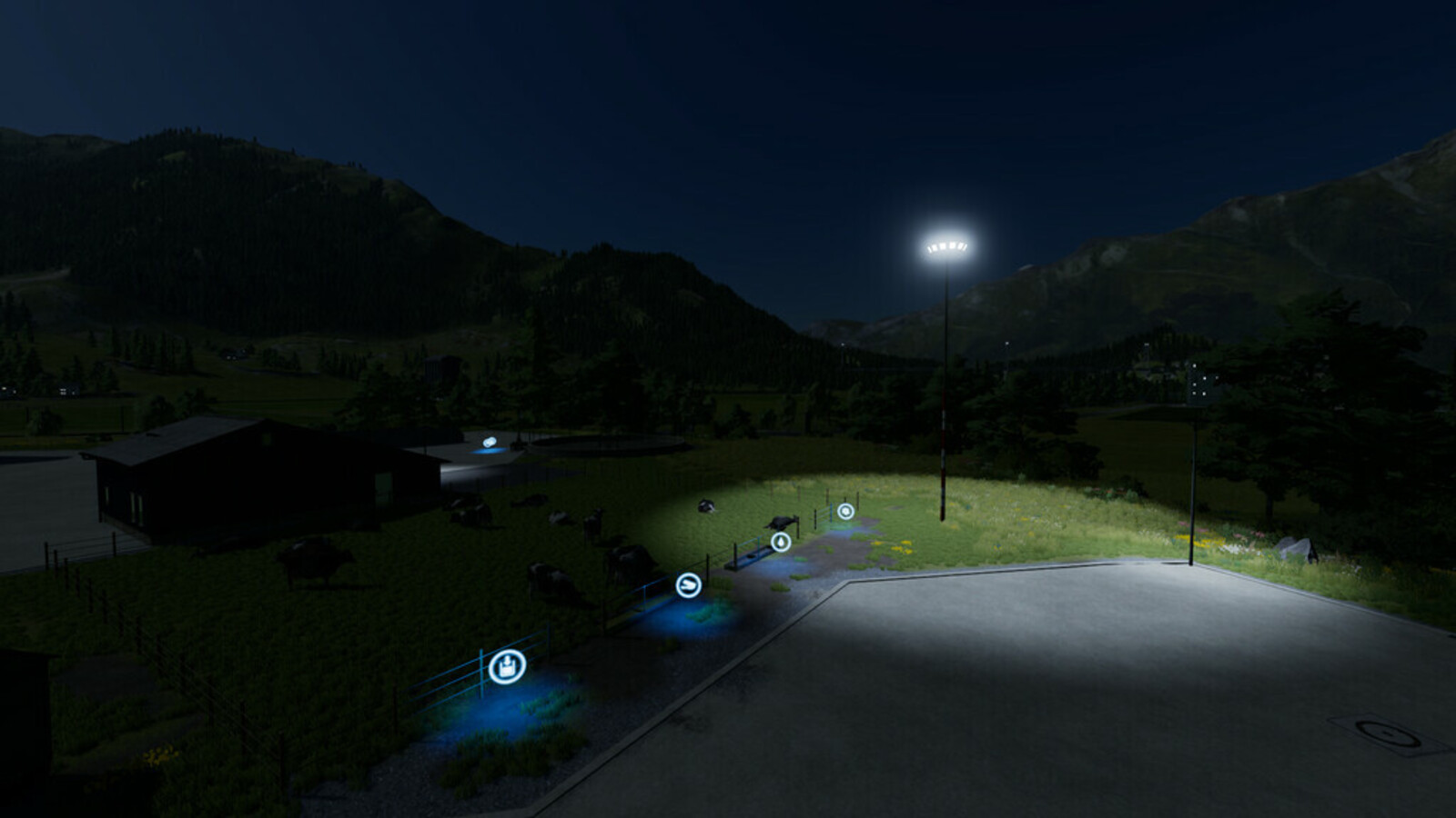 Floodlight Pole (Prefab*)