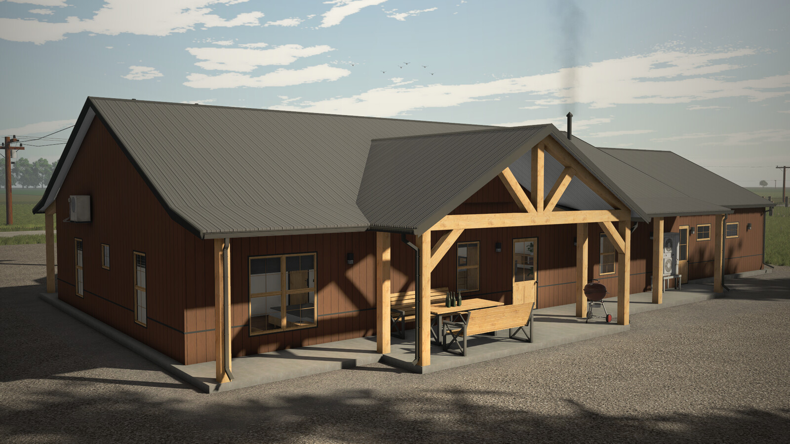 Small Barndominium