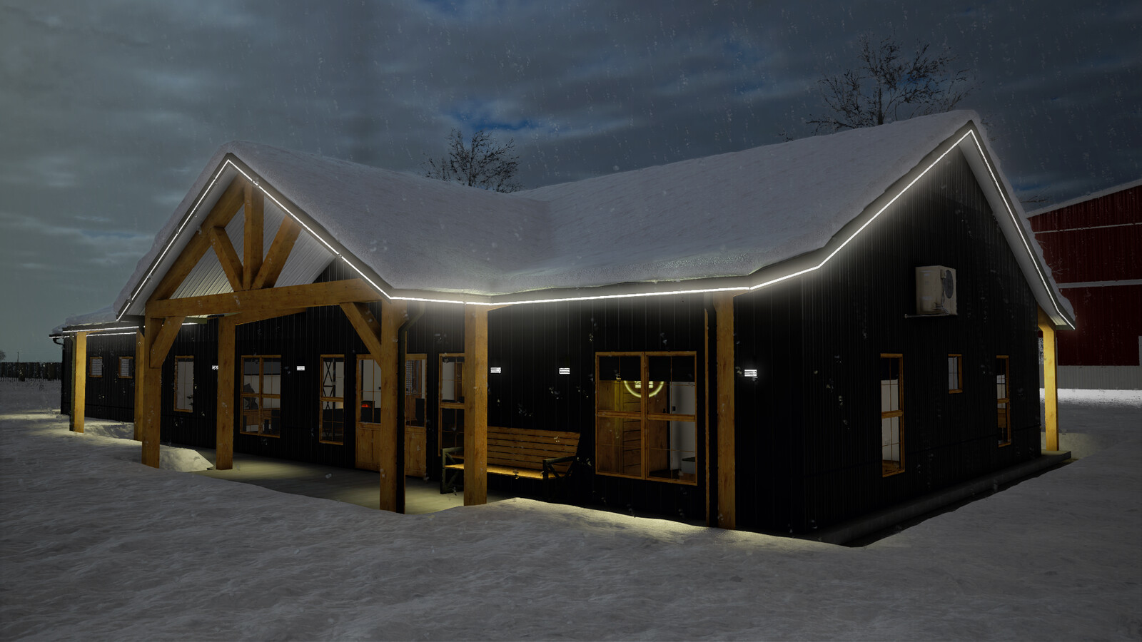 Small Barndominium