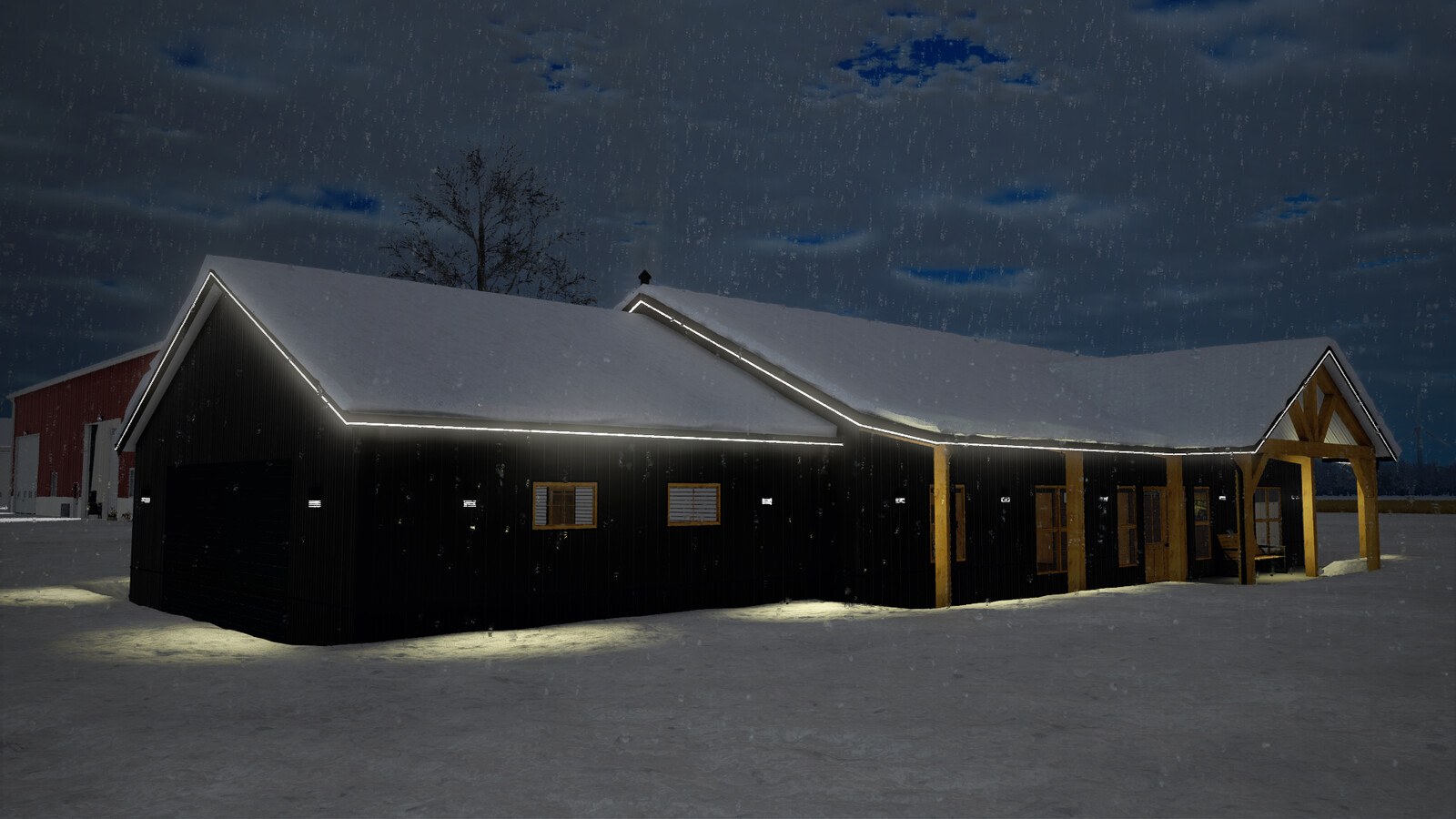 Small Barndominium