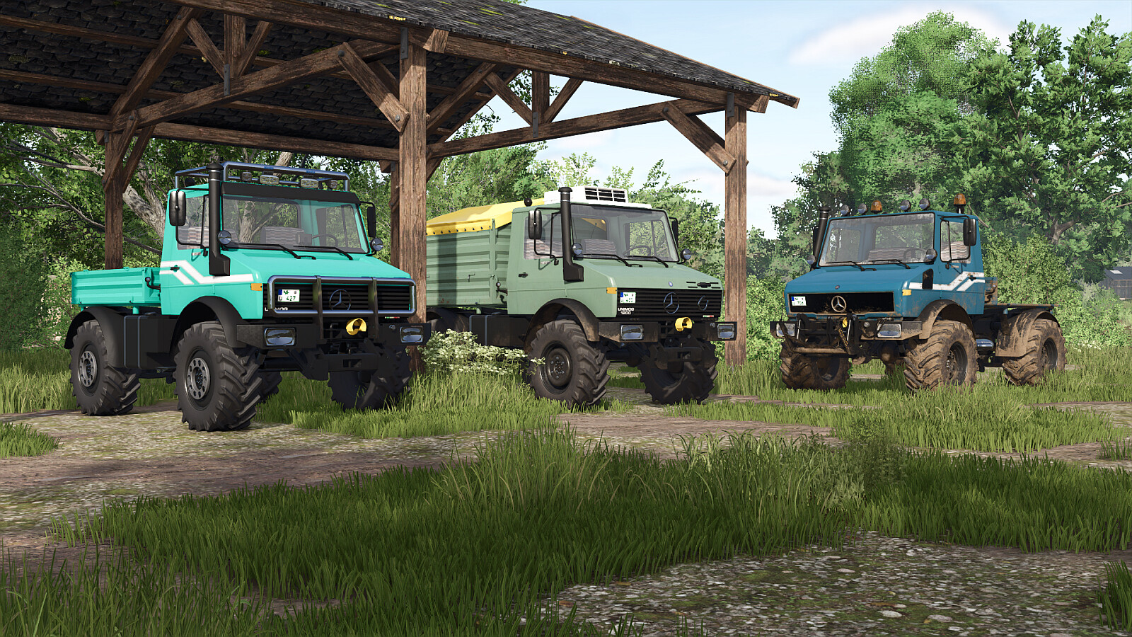 Unimog U1200, U1400, U1600