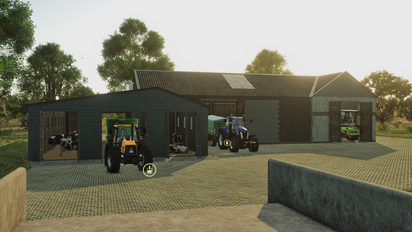 Building With Cowshed