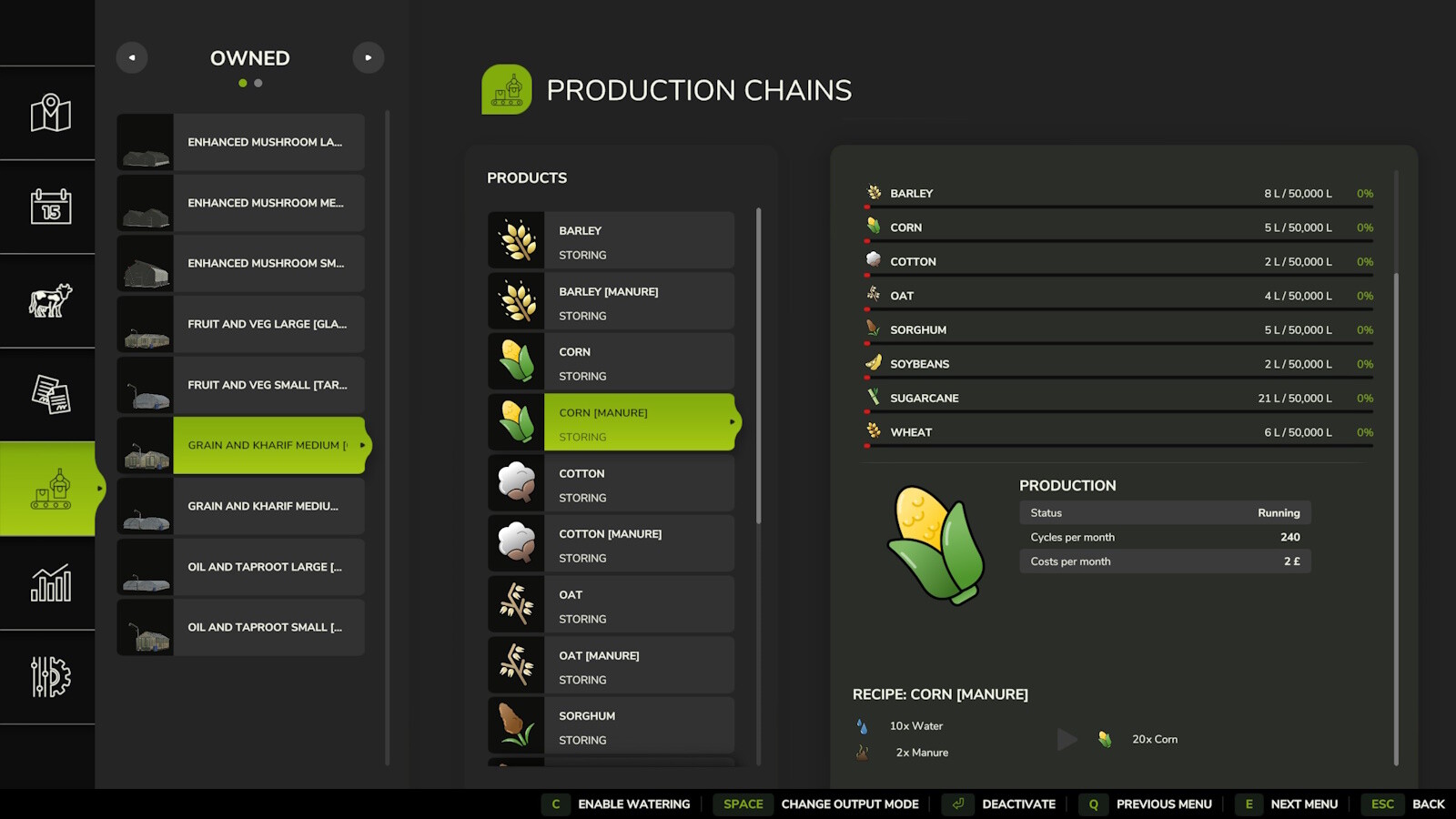 Multi Crop Greenhouses