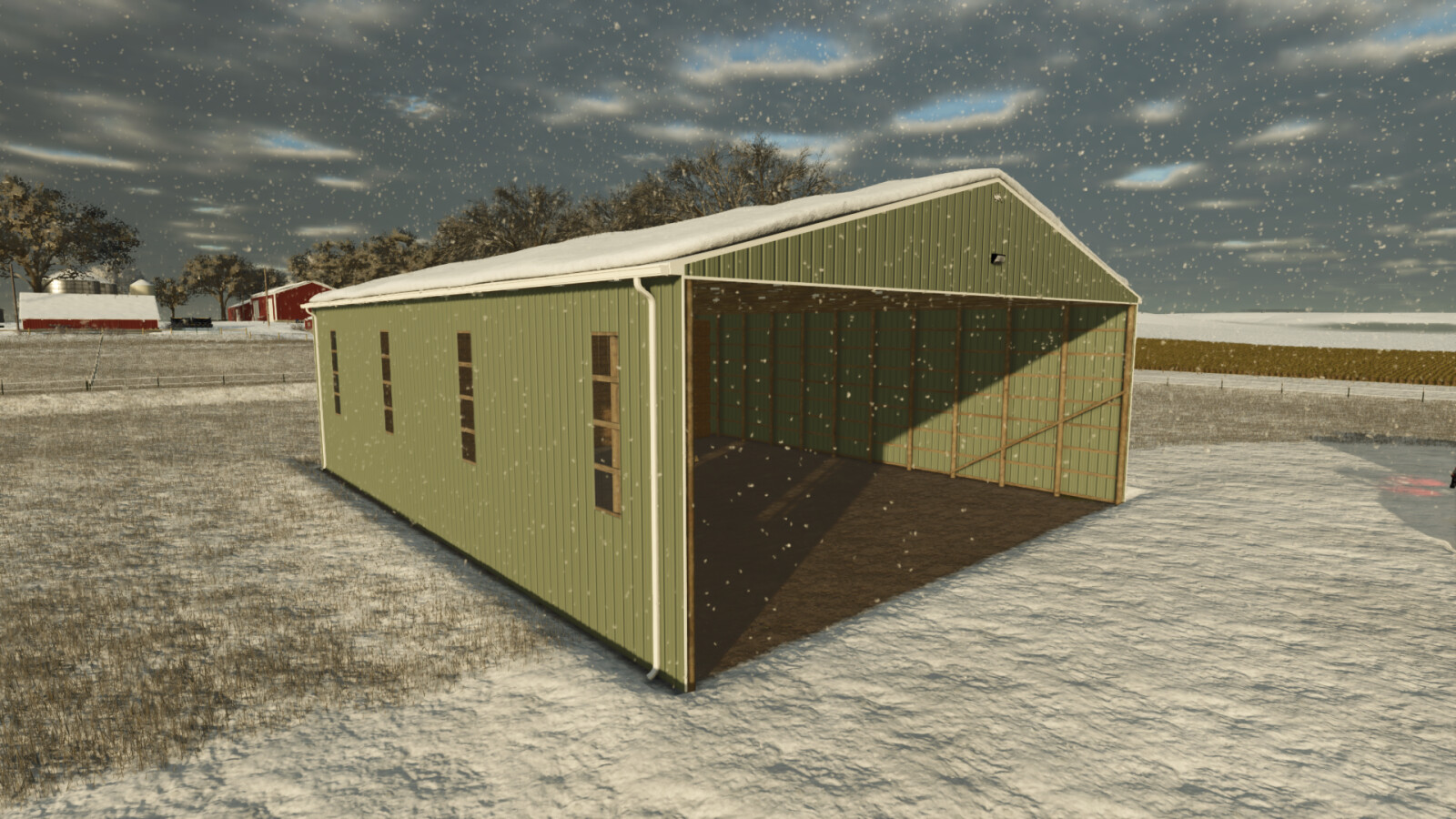 60x80 Bale Shed