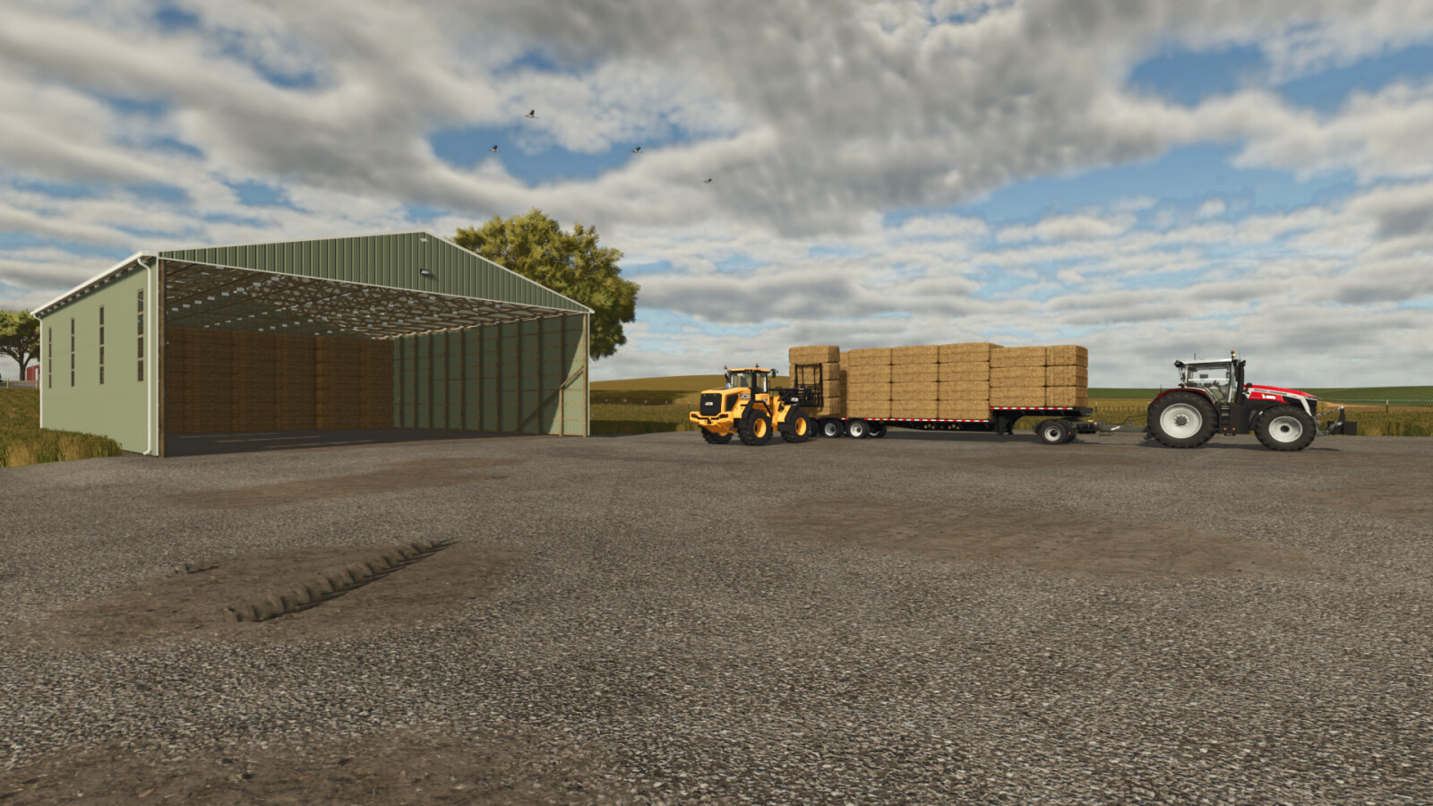 60x80 Bale Shed