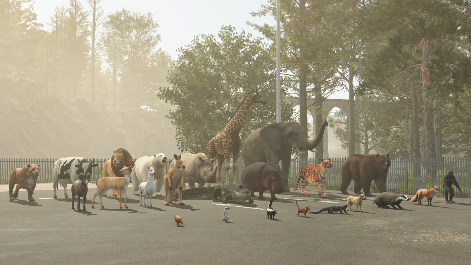 Dynamic Deco Animals