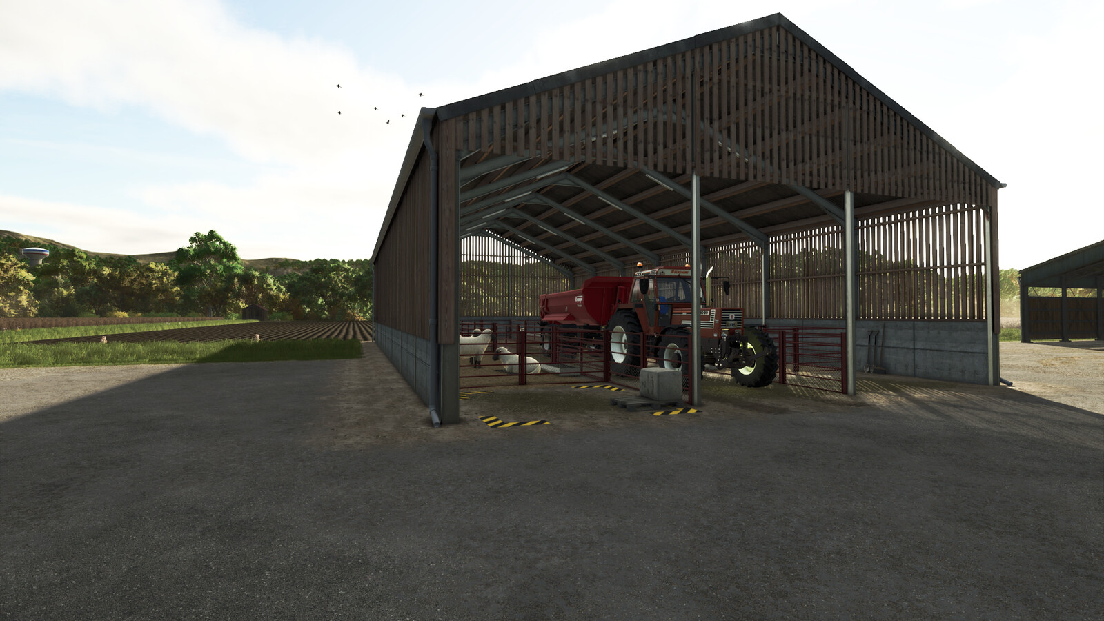 Sheep And Goats Barn