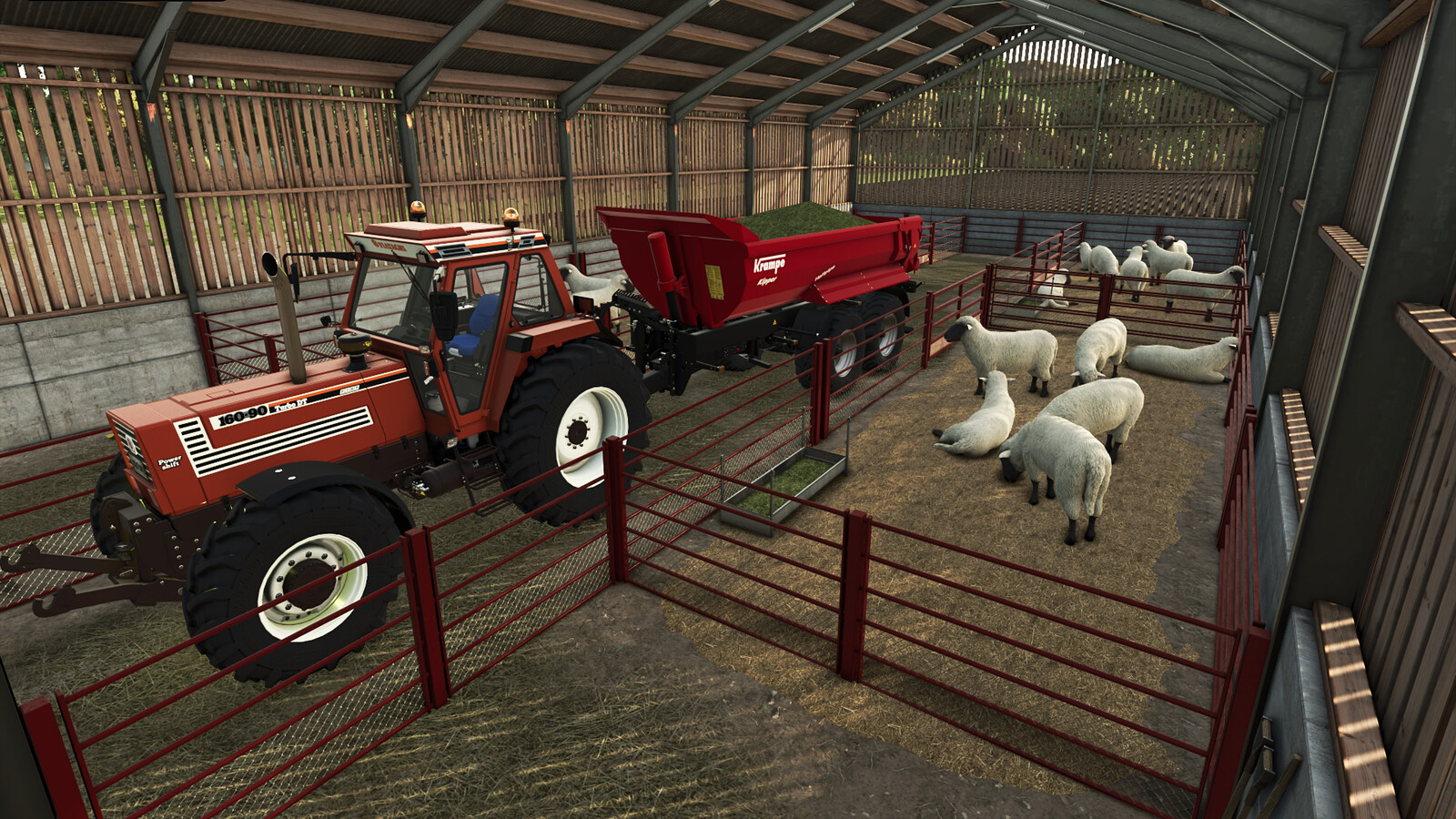 Sheep And Goats Barn