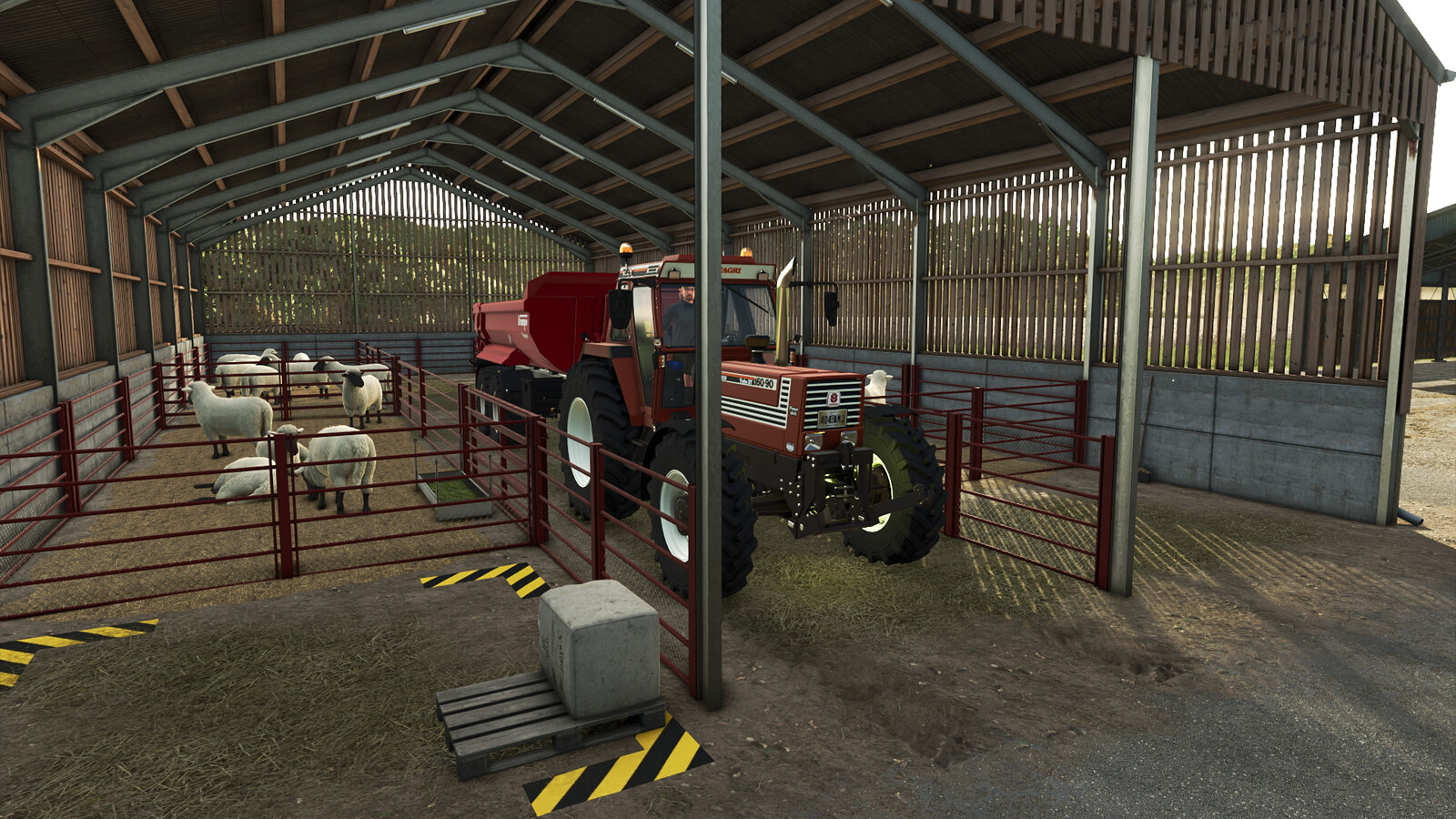 Sheep And Goats Barn
