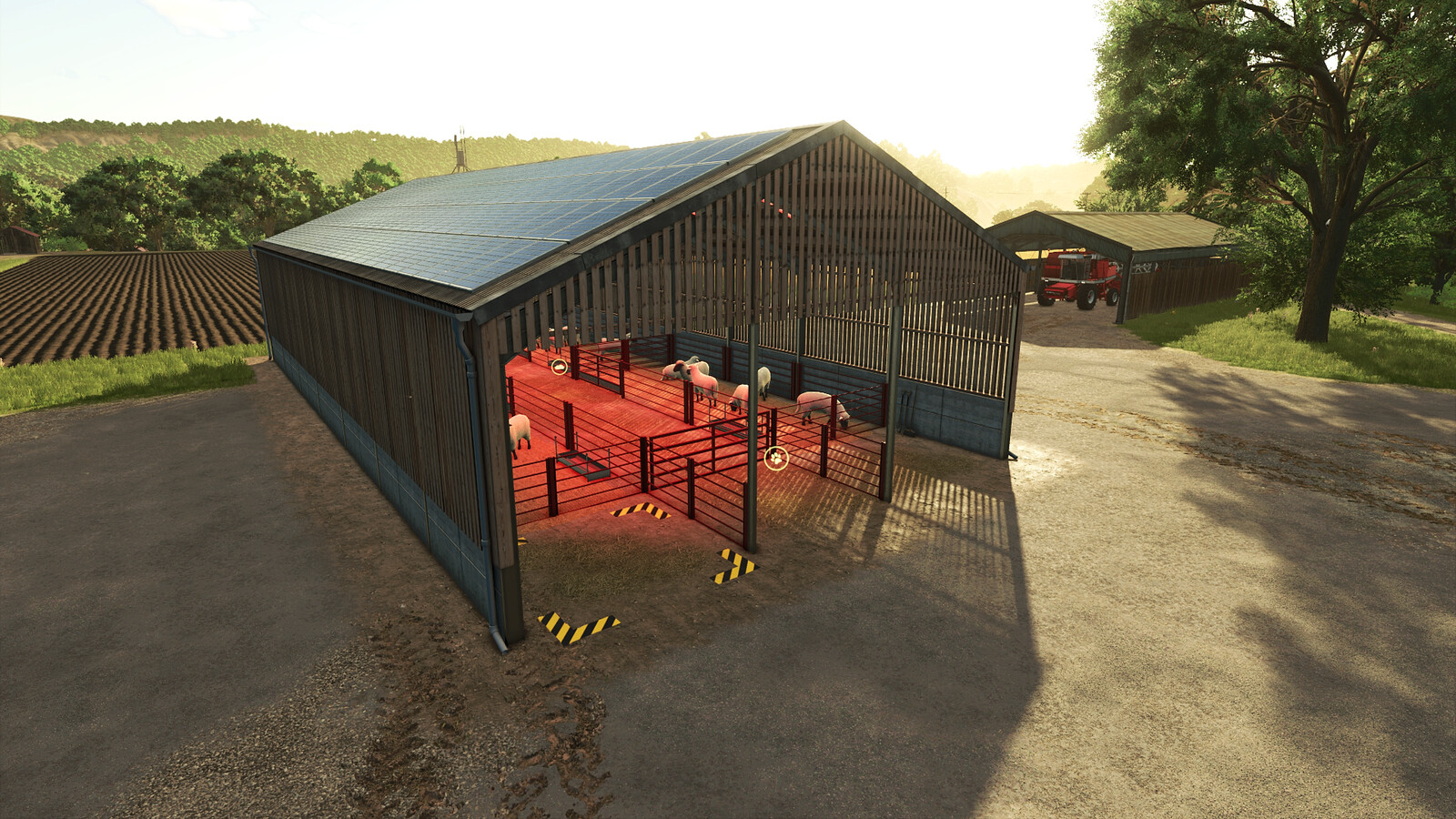 Sheep And Goats Barn