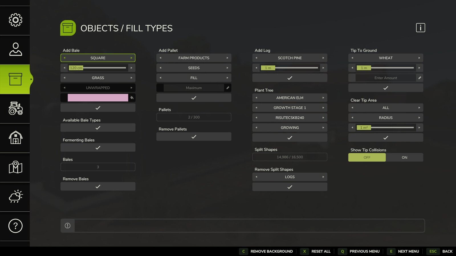 Easy Development Controls