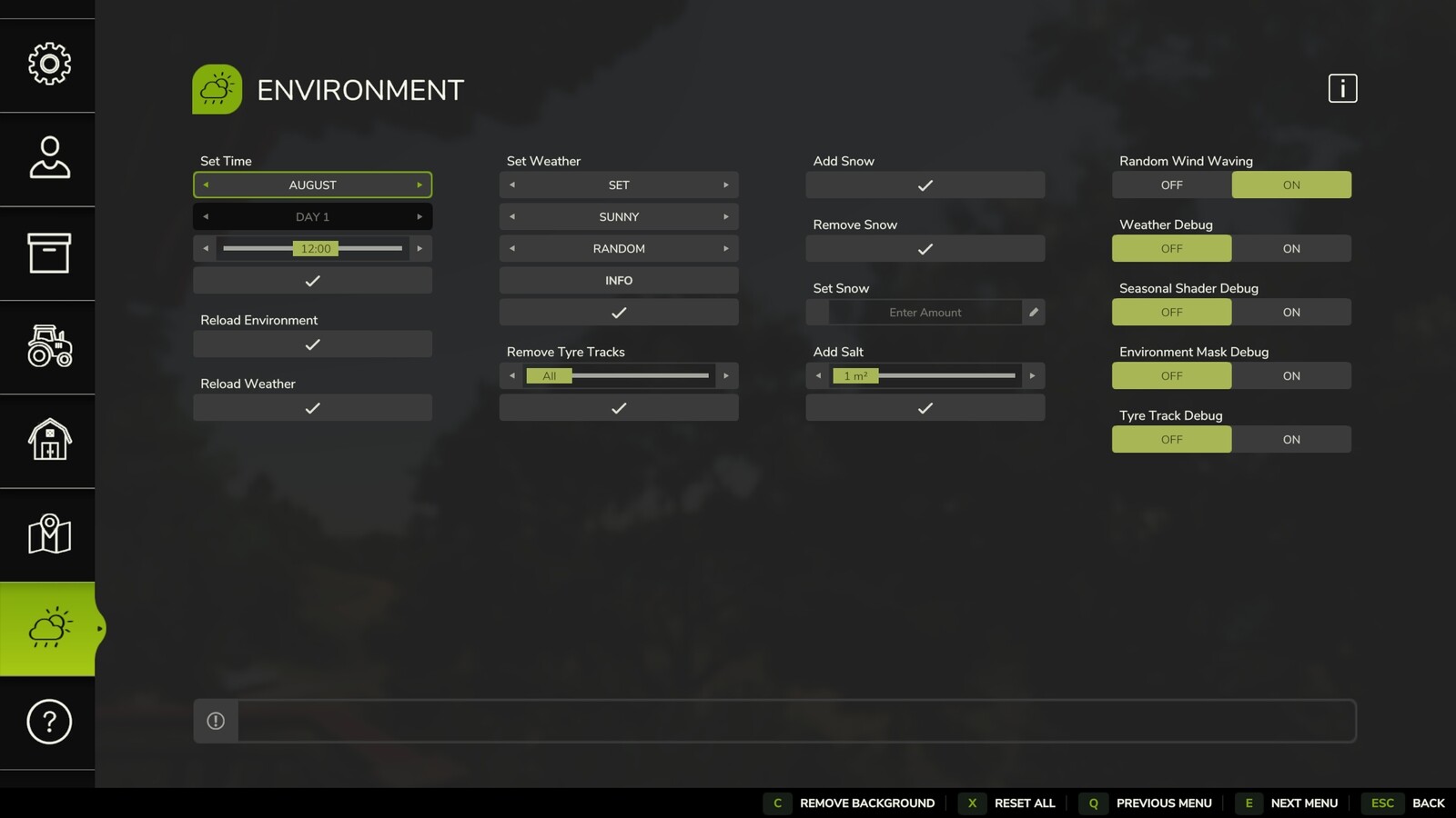 Easy Development Controls