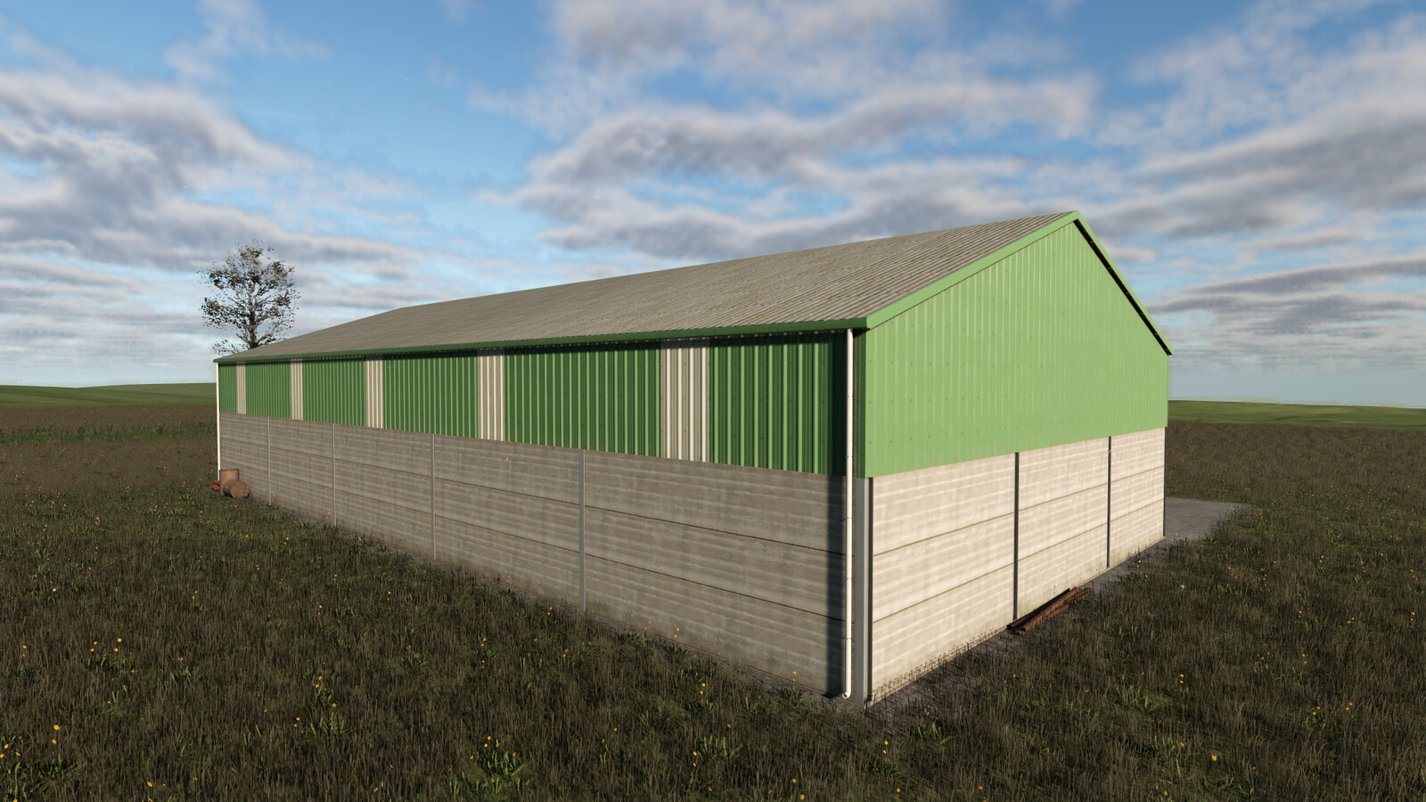 Shed For Machines