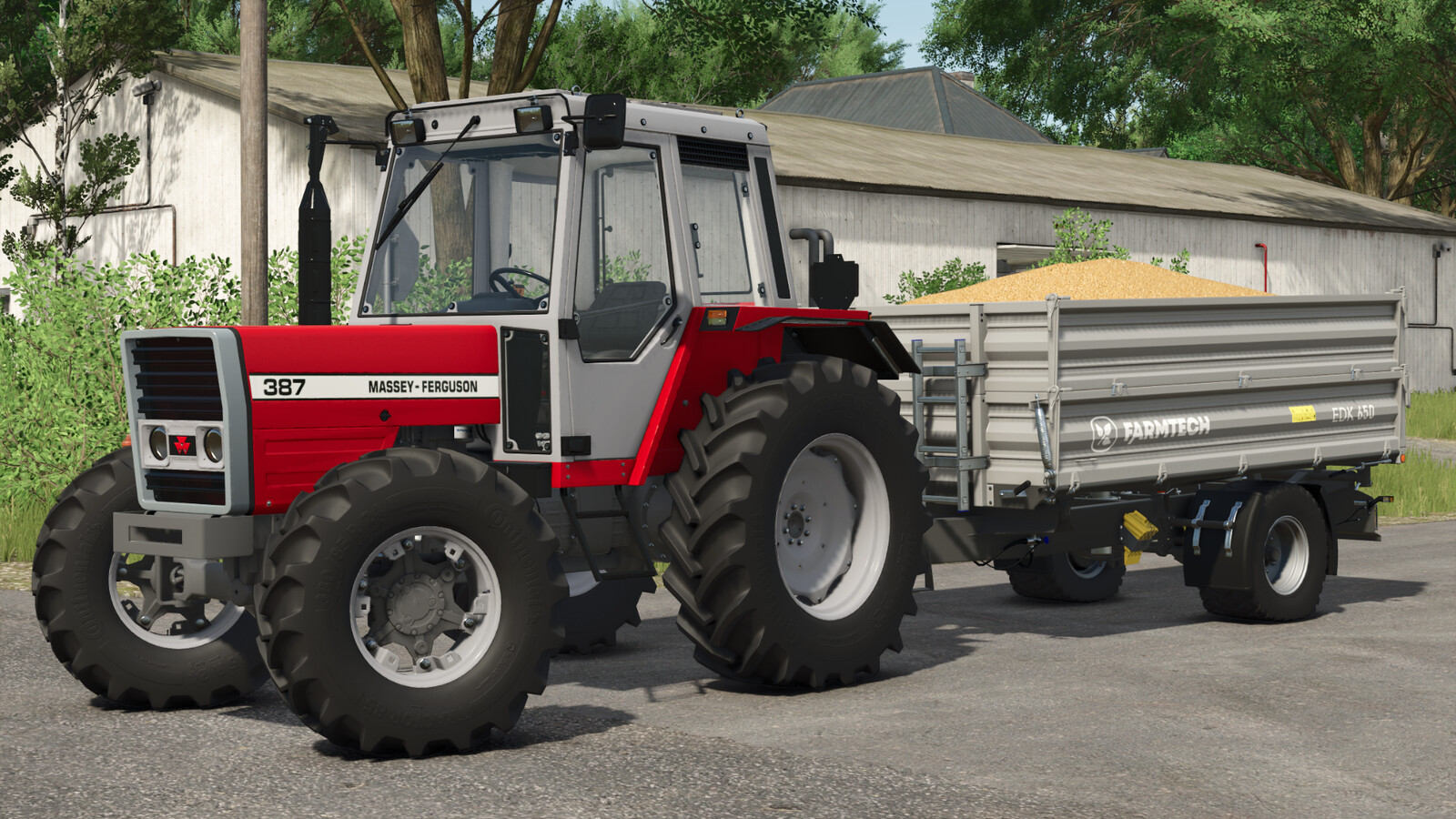 Landini X880 Series And MF 3X7 Series