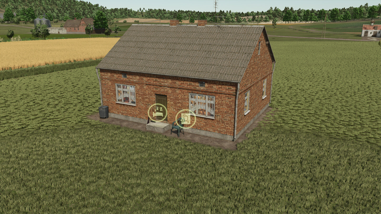 Small Red Brick House