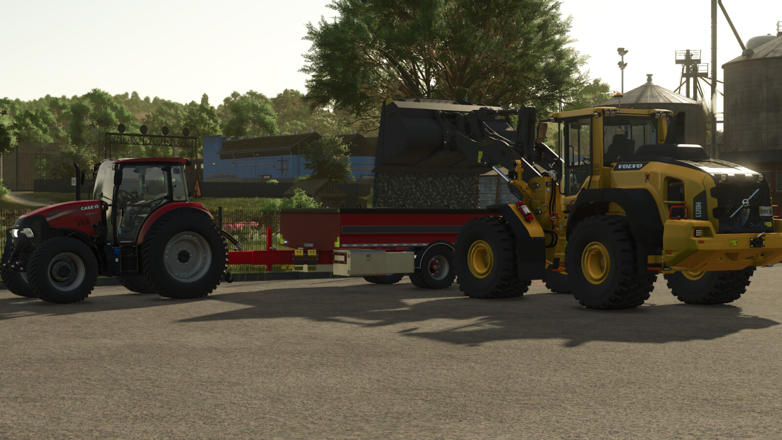 Lizard gravel trailer