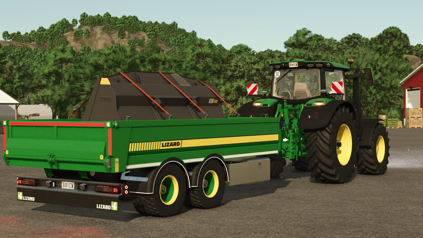 Lizard gravel trailer