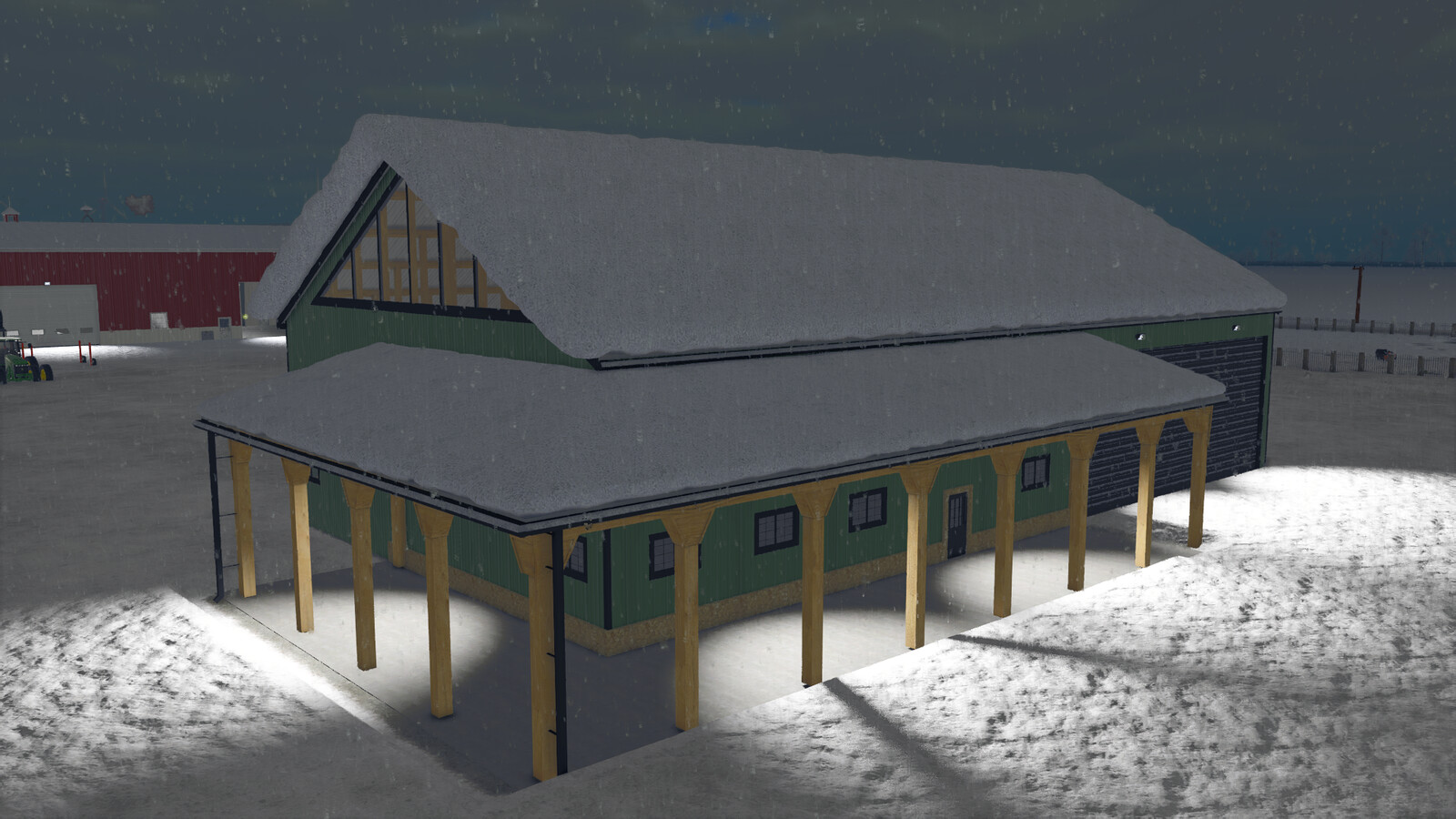Shed With Patio