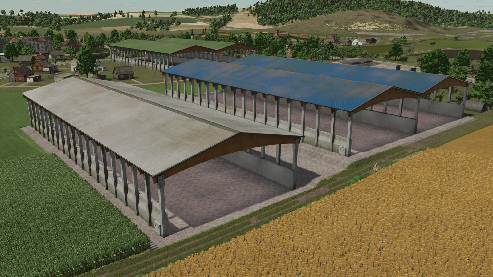 Silage Halls