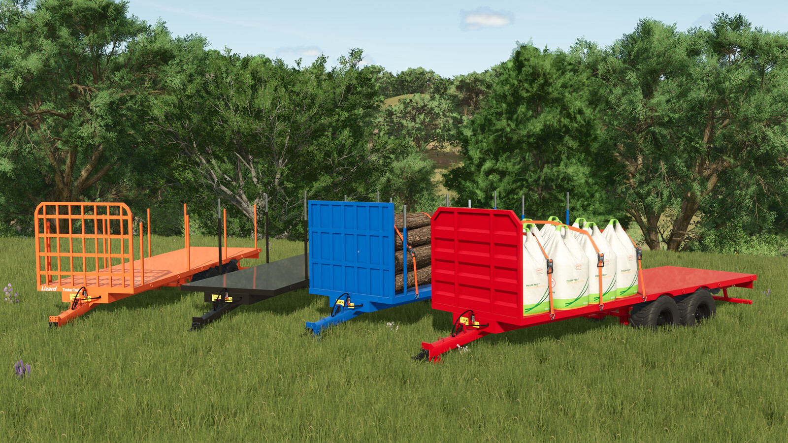 Lizard 28FT Timber Trailer