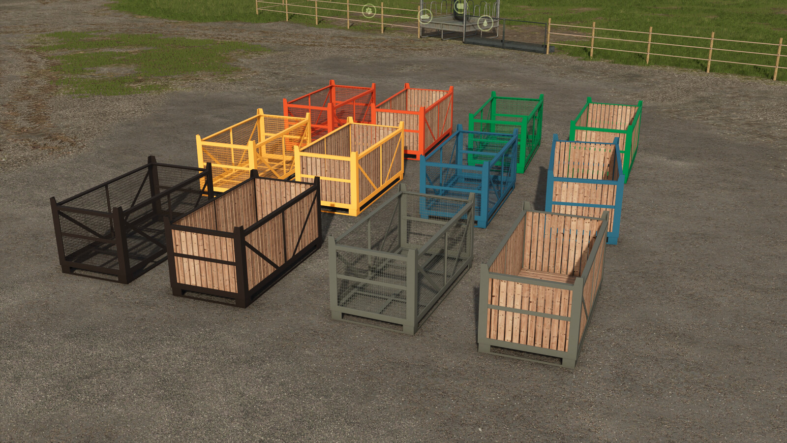 Transport Boxes For Vegetables