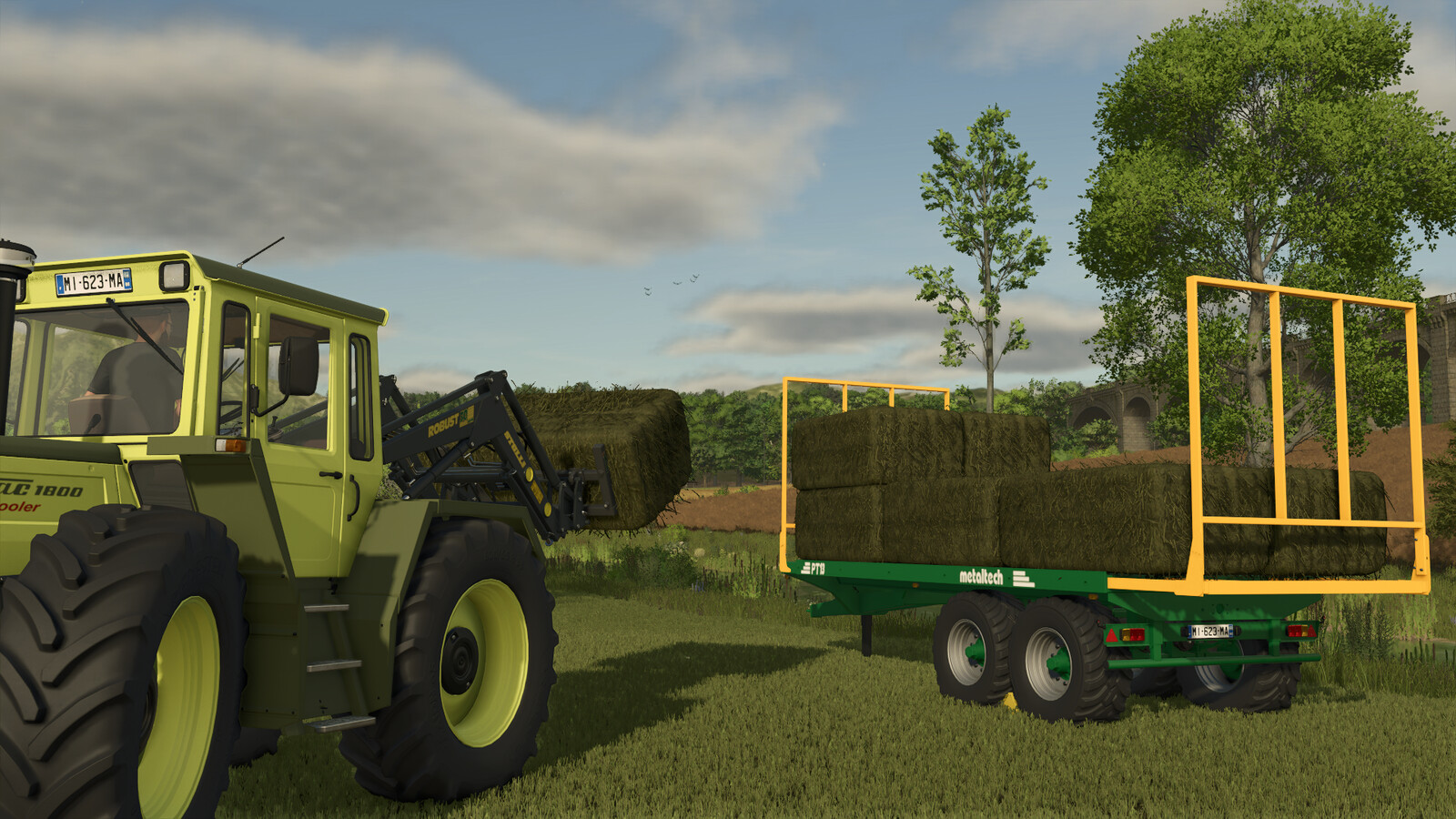 Metaltech Bale Trailers Pack