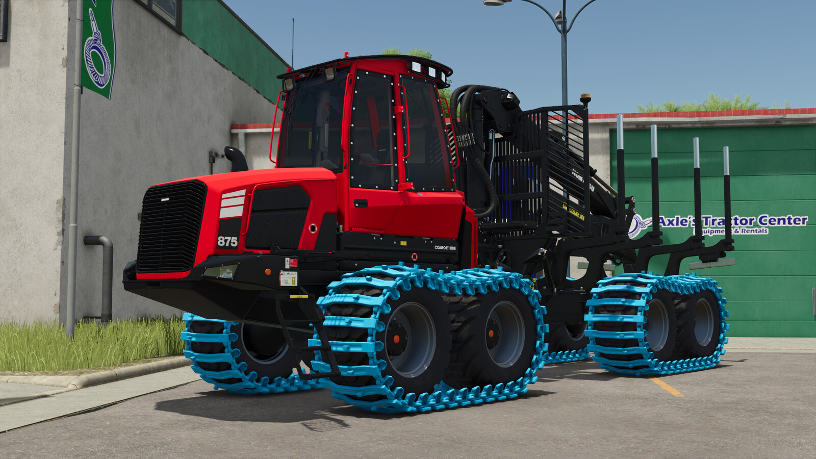 Komatsu Forwarder 875