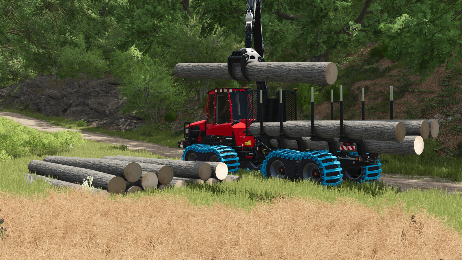 Komatsu Forwarder 875