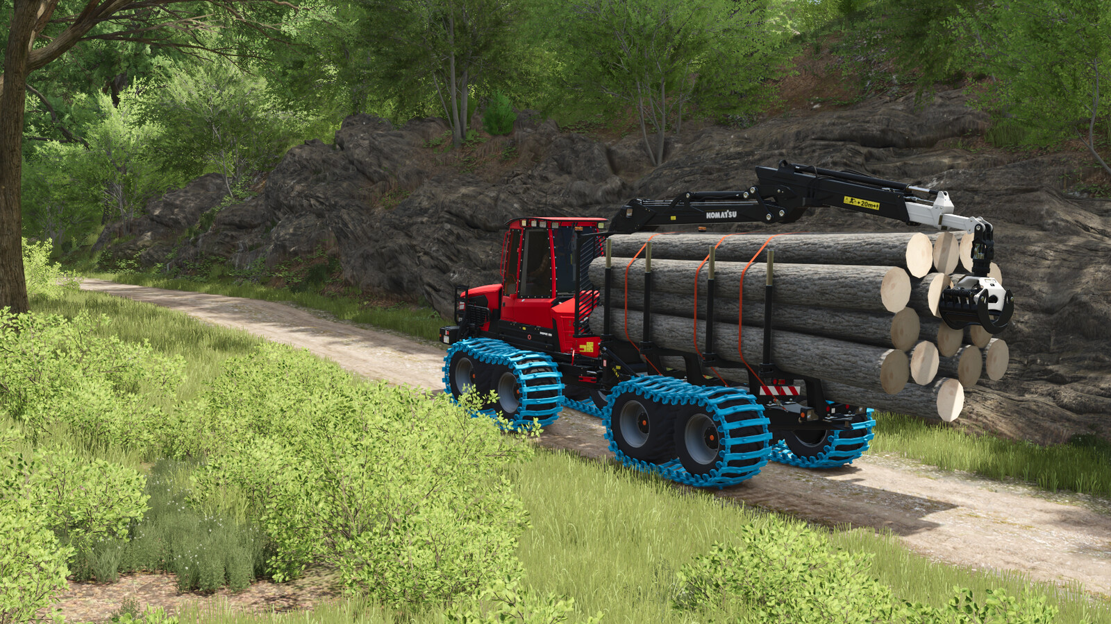 Komatsu Forwarder 875
